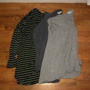 3 small Piko tops